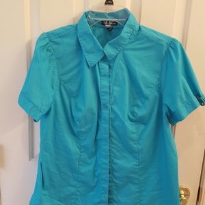 Blue dress shirt